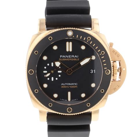 panerai submersible 42mm|submersible goldtech 42mm price.